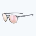 Occhiali da sole UVEX LGL 53 fumo/rosa specchiante 5