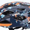 Casco da bici per bambini UVEX Air Wing 2 papaya/bubble blue 7