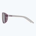 Occhiali da sole per bambini UVEX Cosmic Jr cranberry/grey matt/mirror silver 5