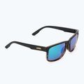 Occhiali da sole UVEX Poise black demi matt/mirror green