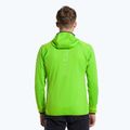 Felpa Salewa Agner Hybrid PL/DST FZ Hoody Uomo pale frog trekking 3