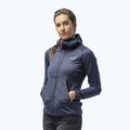 Giacca da trekking da donna Salewa Agner Hybrid PL/DST FZ Hoody navy blazer melange