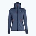 Giacca da trekking da donna Salewa Agner Hybrid PL/DST FZ Hoody navy blazer melange 10