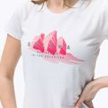 Maglietta trekking donna Salewa Lines Graphic Dry bianco ottico 4