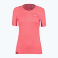 Maglietta trekking donna Salewa Puez Graphic 2 Dry calypso coral melange