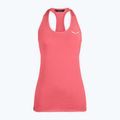 Maglietta trekking Salewa donna Agner Hybrid Dry Tank calypso coral mel 4