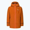 Giacca da sci Salewa Sella PTX/TWR per bambini autunno/arancio fluo 4