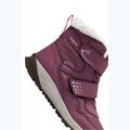 Scarpe per bambini Jack Wolfskin Polar Bear-B Texapore Mid Vc raisin 8