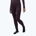 Pantaloni termici da donna Jack Wolfskin Infinite Warm amaranto