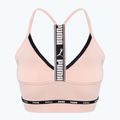 Reggiseno fitness PUMA Low Impact Strong Strappy rosa polvere 2