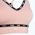 Reggiseno fitness PUMA Low Impact Strong Strappy rosa polvere 3