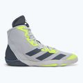 Uomo adidas Adizero squadra grigio chiaro / squadra onix / squadra sollar giallo 2 scarpe da boxe 2