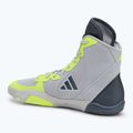 Uomo adidas Adizero squadra grigio chiaro / squadra onix / squadra sollar giallo 2 scarpe da boxe 3
