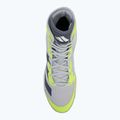 Uomo adidas Adizero squadra grigio chiaro / squadra onix / squadra sollar giallo 2 scarpe da boxe 5