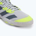 Uomo adidas Adizero squadra grigio chiaro / squadra onix / squadra sollar giallo 2 scarpe da boxe 7