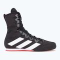 adidas Box Hog 4 nucleo nero / nuvola bianca / rubino puro scarpe da boxe 2