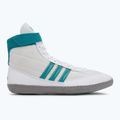 Scarpe da boxe adidas Combat Speed.4 calzature white/purple team/grey three 2