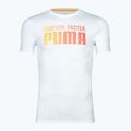 PUMA Uomo Run Favorites Forever Faster TEE camicia puma bianco