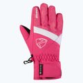 Guanti da sci per bambini ZIENER Leif GTX-Z tie-dye pop pink 2