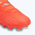 Scarpe da calcio junior PUMA Future 9 Pro FG/AG Jr glowing red/puma white/puma black/puma silver 7