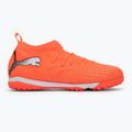Scarpe da calcio PUMA Future 9 Match TT + Mid Jr glowing red/puma white/puma black/puma silver 2