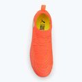 Scarpe da calcio PUMA Future 9 Match TT + Mid Jr glowing red/puma white/puma black/puma silver 5