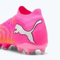 Scarpe da calcio PUMA Future 9 Match FG/AG poison pink/puma white/sun stream/bright aqua/puma black 4