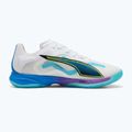 Scarpe da pallamano PUMA Accelerate Nitro SQD 4 Game On puma white/glowing red/ultra blue 9