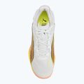 Scarpe da pallamano PUMA Accelerate Nitro SQD 4 Game On puma white/glowing red/ultra blue 5