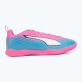 Scarpe da calcio per bambini PUMA Ultra 6 Play It Jr poison pink/puma wht/sun stream/bright aqua/puma blk 2