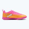 Scarpe da calcio per bambini PUMA Ultra 6 Play It Jr poison pink/puma wht/sun stream/bright aqua/puma blk 8