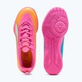 Scarpe da calcio per bambini PUMA Ultra 6 Play It Jr poison pink/puma wht/sun stream/bright aqua/puma blk 11