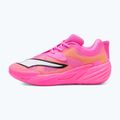 Scarpe da basket PUMA All-Pro NITRO 2 Showtime poison pink/bright aqua/lime squeeze 8