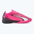 Scarpe da calcio PUMA Ultra Match TT rosa velenoso/puma bianco/puma nero 2