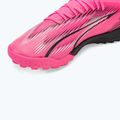 Scarpe da calcio PUMA Ultra Match TT rosa velenoso/puma bianco/puma nero 7