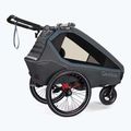 Qeridoo Kidgoo 1 rimorchio per bicicletta blu scuro/azzurro 4