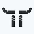 Sottotape per manubrio Ergon Orthocell Top Pads black