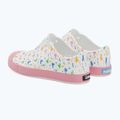 Scarpe Native per bambini NA12112001 Jefferson Print Disney Jr guscio bianco/rosa principessa/bianco pastello coriandoli 3