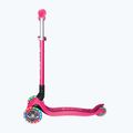 Monopattino a tre ruote per bambini Globber Primo Foldable Lights fuchsia 2