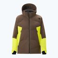 Giacca da sci Descente Hybrid Rip Down da uomo giallo gigante 11