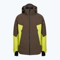 Giacca da sci Descente Hybrid Rip Down da uomo giallo gigante