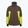 Giacca da sci Descente Hybrid Rip Down da uomo giallo gigante 9