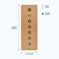 Tappetino da yoga Myga Chakra XL 6 mm brown 7