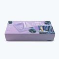 Set yoga Myga Chakra Yoga Set mat + block + purple strap 9