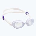 Occhialini da nuoto Speedo Aquapure Female bianco/viola/chiaro