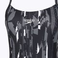 Speedo costume da bagno intero donna Allover Rippleback nero 3