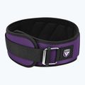 RDX Rx4 Cintura per il sollevamento pesi viola 3