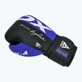 Guanti da boxe RDX REX F4 blu/nero 3