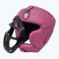 Casco da boxe RDX Guard Grill T1 rosa 3