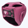 Casco da boxe RDX Guard Grill T1 rosa 5
